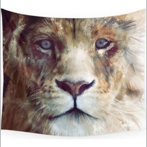 Lion wall tapestry